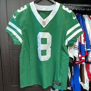 Aaron Rodgers Nike Gotham Green New York Jets Vapor F.U.S.E. Elite Jersey